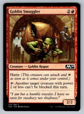 Goblin Smuggler Magic The Gathering Core Set 2020 M20 MTG Card FREE SHIPPING !