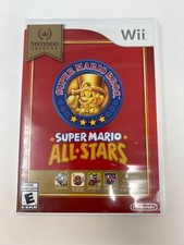 Case Manual Only NO GAME Super Mario All Stars Nintendo Selects Wii Authentic