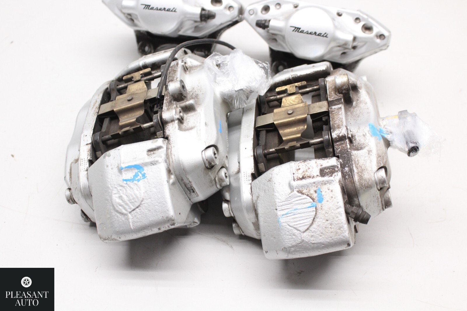 05 MASERATI QUATTROPORTE M139 OEM BLACK BREMBO FRONT REAR BRAKE CALIPERS 03-12