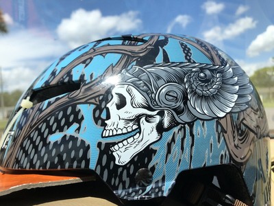 mongoose skull helmet black