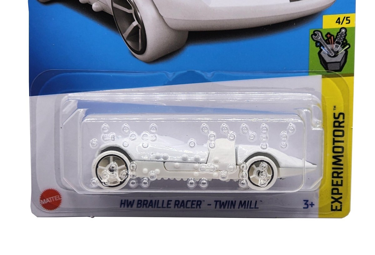 Hot Wheels HW Braille Racer Twin Mill Kids Diecast Model Toy Car