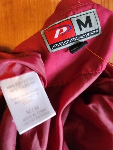 PRO PLAYER red polyester sweater- size M - CAROLINA - Image 3 of 3