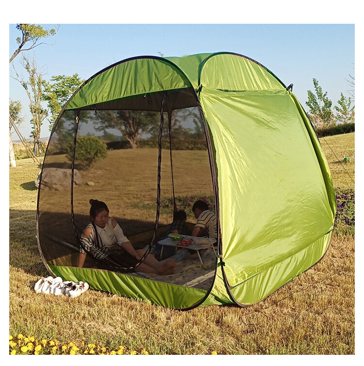Outdoor Mosquito Net Garden Mesh Tent Folding Automatic Pop-up Sun