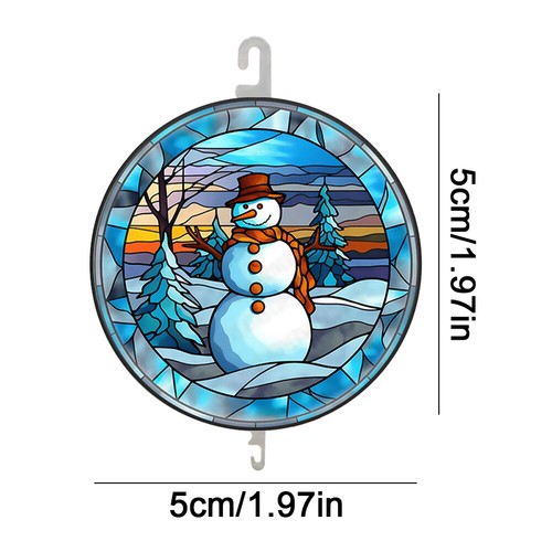 Weihnachts-Schneemann-Kreuzstich-Nadeleinfädler-Werkzeug zum Selbermachen Strick - Bild 12 von 12
