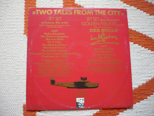 Alphaville Jet Set 12" Vinyl EU 1985 WEA 1st Press A2/B2 Synth Pop Single - Picture 8 of 10
