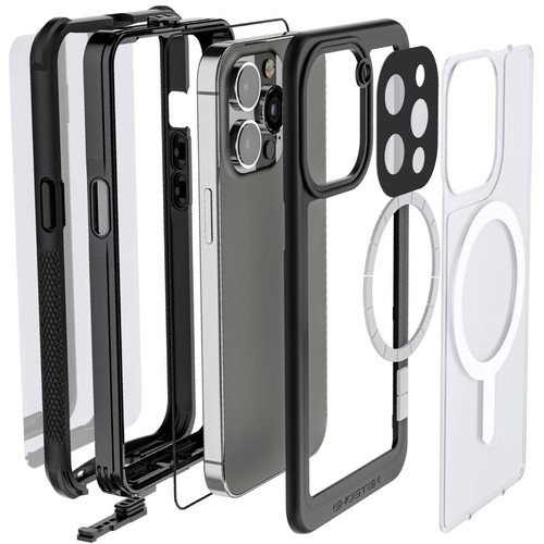 Ghostek NAUTICAL Funda Impermeable con Clip Diseñada para iPhone 13 Pro - Imagen 22 de 24