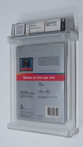 Jeu vidéo Raiders of the Lost Ark Atari 2600 Wata classé 7,0 en ligne scellé en usine