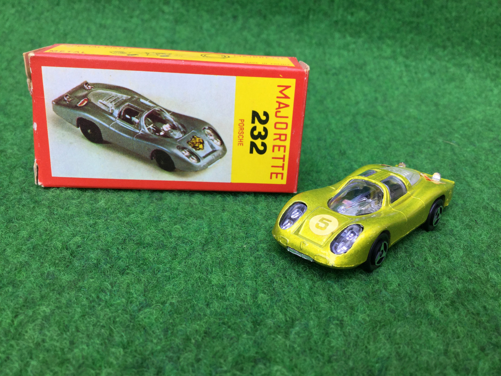 Majorette No. 232 Porsche Le Mans Boxed Majorette No. 232 Porsche Le Mans Boxed
