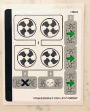 LEGO STICKER SHEET for 71719 Zane's Mino Creature, New  Genuine