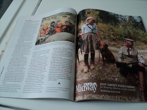 "PHEASANT FOREVER MAGAZINE" JOURNAL OF UPLAND CONSERVATION " JANUARY 2022 - Picture 2 of 2