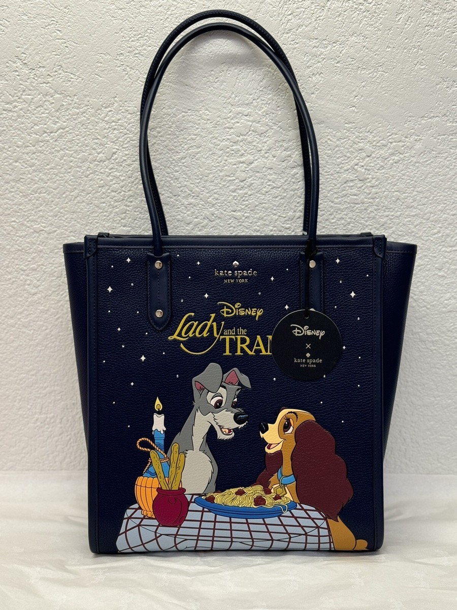 Disney X Kate Spade New York Lady & The Tramp Large Blue