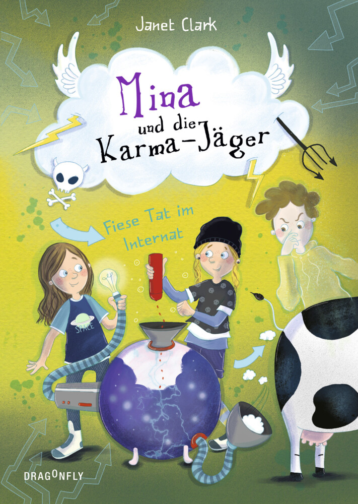 Mina Und Die Karma-jäger - Fiese Tat Internat | Janet Clark | Buch |