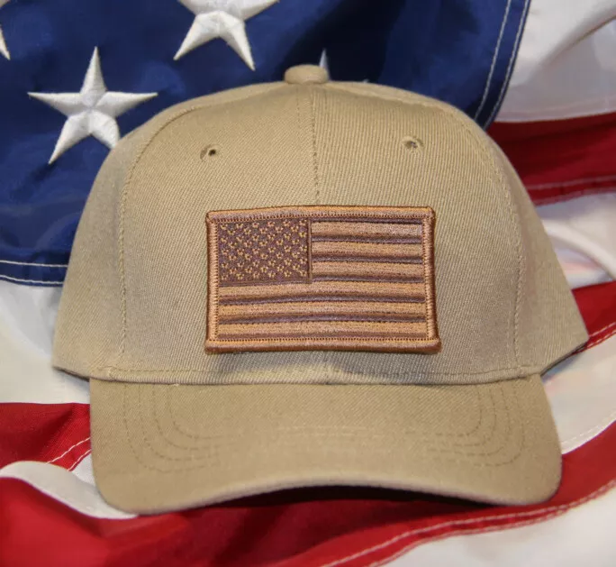 Tan flag hat hot sale