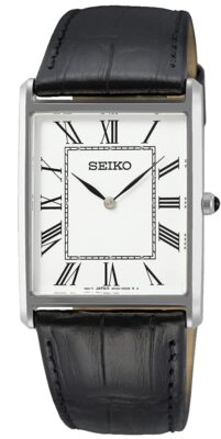 時計 Seiko essentials SWR049 Seiko Essentials Quartz White Dial Stainless Steel Case