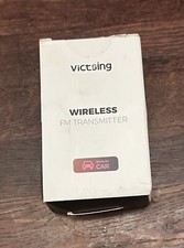 VicTsing V5.0 Bluetooth FM Transmitter for Car, 23W PD QC3.0 Wireless Bluetooth