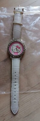 Hello Kitty Armbanduhr gebraucht Optisch Guter Zustand ungetestet !!! selten