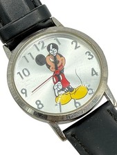 Disney Mickey Mouse Rotating Arms Watch 33mm New Battery