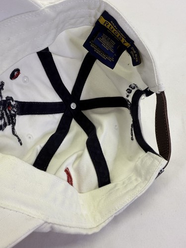 Ralph Lauren Rugby Kicker bianco ricamato n.4 RLFC 39-04 - Foto 11 di 12