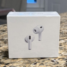 Apple AirPods 3/ White Wireless Bluetooth In-Ear Earbuds w/ Built-In Mic Box