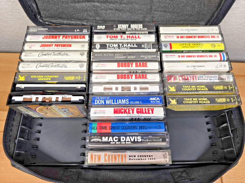 64 Classic Outlaw Country Cassette Tape 70s 80s Alabama Hank Merle Twitty Dwight - Picture 4 of 16