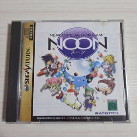 Complete Item With Obi Postcard Ss Soft Noon Sega Saturn