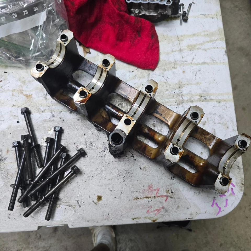 Bloque de faja del cigüeñal Honda Civic serie D D15b1 D15b2 D15b6 1988-95 Foto 2 de 4