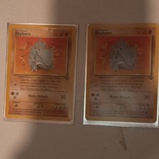 Pokémon Jungle & Fossil 24 Card Lot Wizards of the Coast Vintage Rhyhorn Mankey