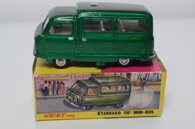 C9 1:43 NICKY TOYS DINKY INDIA 295 STANDARD 20 MINI-BUS VNMIB