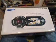 Samsung SMX-F40 RN/XAA Digital Video Camera Camcorder/Blue/Batterie/Charger/SD