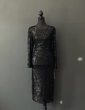 Nanette Lepore Women  s Size 12 Black Mother Of The Bride Dress