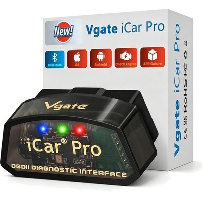 Vgate iCar Pro Bluetooth OBDII Diagnosegerät WLAN für iOS Android Fahrzeuge a...