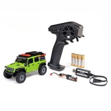 ARRMA 1/30 SCX30 Jeep Wrangler JLU 4X4 RTR Brushed Rock Crawler (Green)
