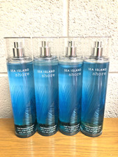 Bath  Body Works SEA ISLAND SHORE Fine Fragrance Mist 8oz Spray NEW QTY 4 