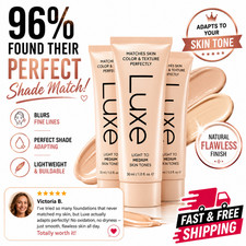 Luxe Color Changing Foundation - Instantly Adapt to Your Skin Tone - Medium 30ml