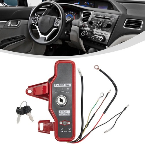 Electric Ignition Switch with 2 Spare Keys for GX200 For GX390 GX420 ...