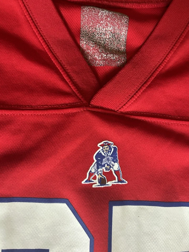 Camiseta deportiva vintage de los Patriots #87 de la marca NFL Gronkowksi Foto 3 de 4