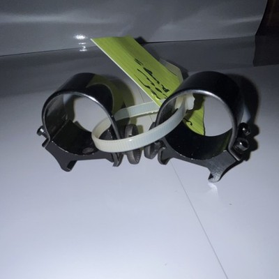 Weaver USA 1'' Detachable Top Mount Scope Rings Low Black Vintage USED