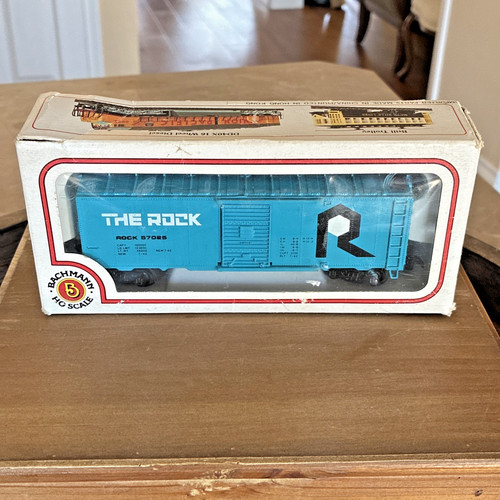 Coche de caja de acero Bachmann escala HO 41' 70000 The Rock Island 57025 | Condition: New