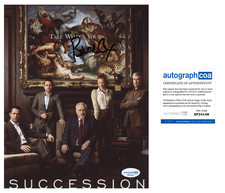 Brian Cox Signed Autographed SUCESSION LOGAN ROY 8x10 Photo PROOF ACOA B