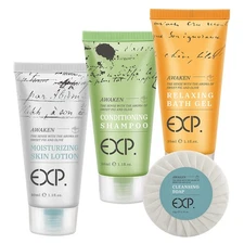 OPPEAL EXP Series| 200 PK 1 oz Hotel Size Amenities Bulk | 50 Sets Each Conta...