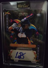2024 Wild Card 5 Card Draw Stacked Deck Joker Luis Baez AUTO  1/1