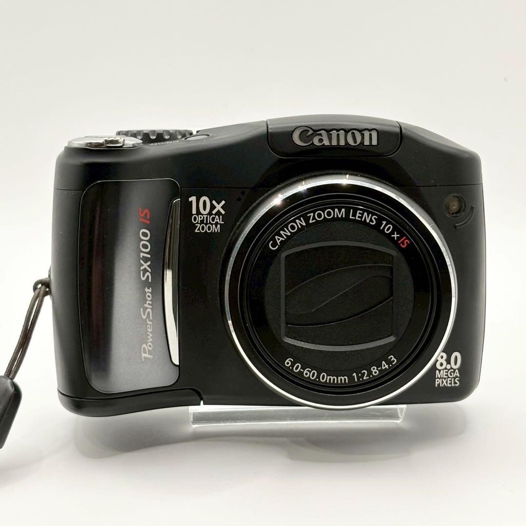 Canon PowerShot SX100 IS Compact Digital Camera Tested Working
