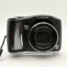 Canon PowerShot SX100 IS Compact Digital Camera Tested Working Seller Japan