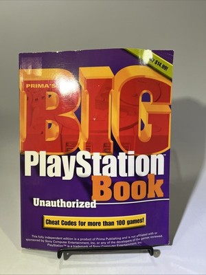 The Big PlayStation Book Cheat Codes For More Than 100 Games Prima 1997 #ML