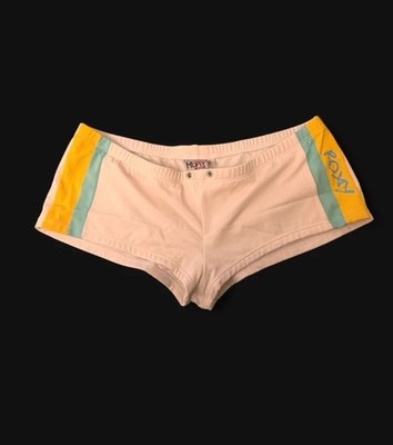 Vintage Y2K Roxy Quiksilver Surf Micro Mini Boardshorts