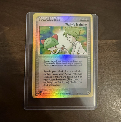 Wally's Training 89/100 Sandstorm Reverse Holo Unc English TCG