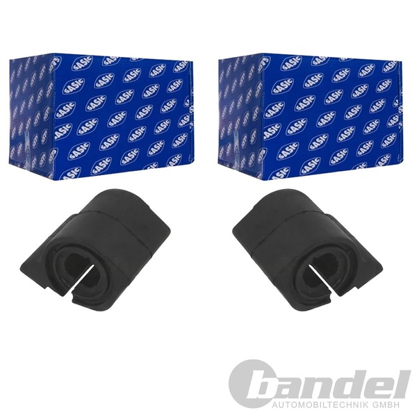 2X Sasic Stabilager Gummilager Stabi Innen Vorne Passend FüR CitroËN C2 C3-image
