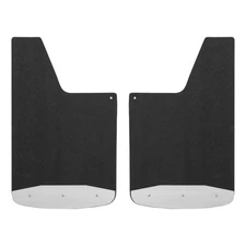 LUVERNE 250014 Universal Front or Rear 14x23 Rubber Mud Guards W/Steel Plates