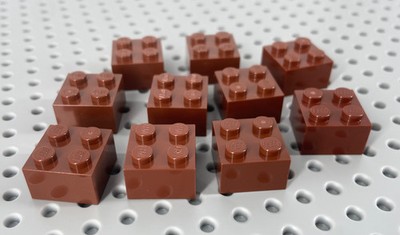 LEGO  10x Stein Baustein Basic Brick 2x2 3003 - verschiedene Farben