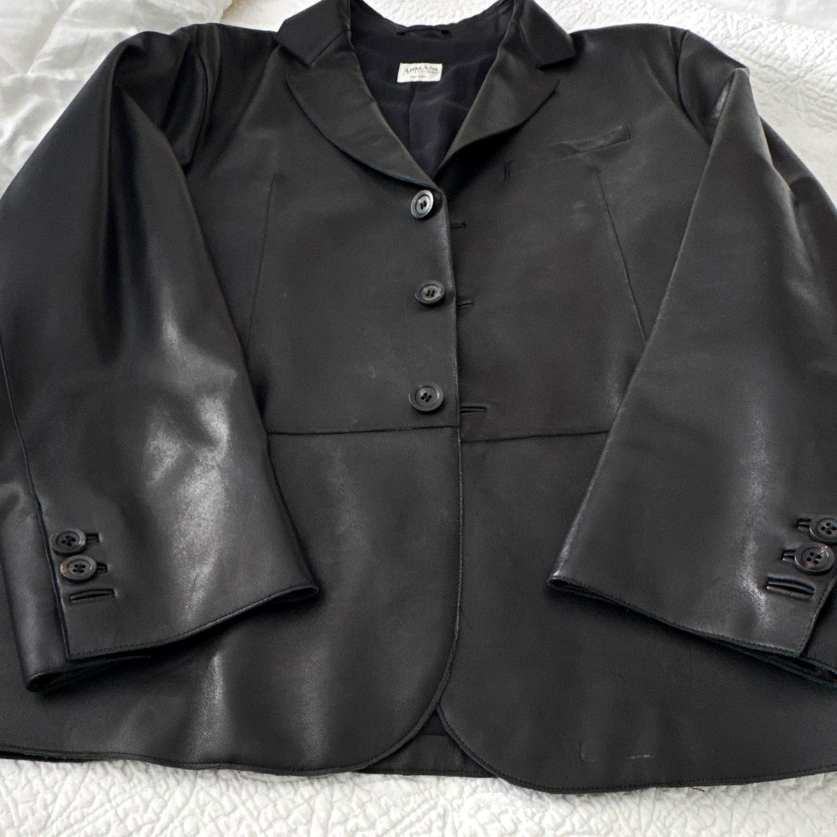 25+ Armani Collezioni Leather Jacket for sale | Updated Oct 2026